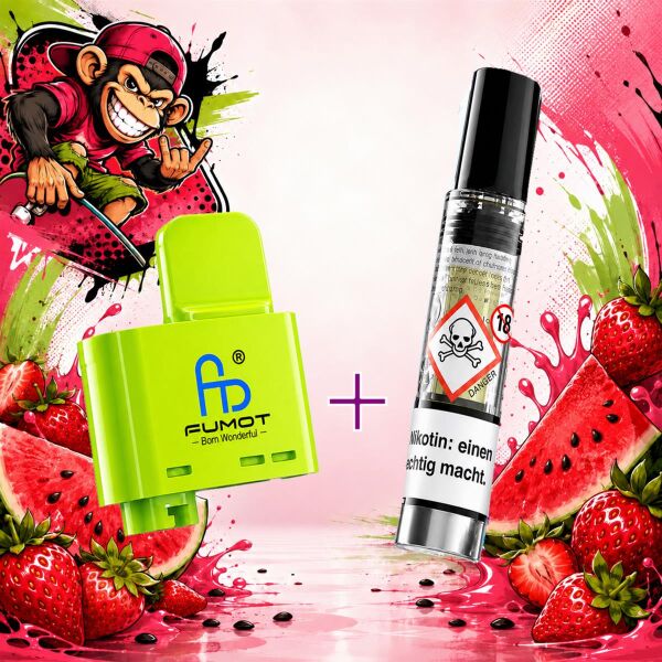 RandM Tornado Big Puff Pod – Strawberry Watermelon