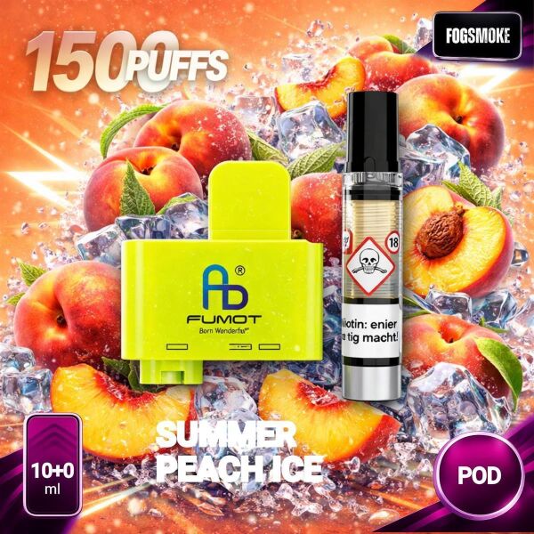 RandM Tornado Big Puff - Pod Summer Peach Ice | Jetzt kaufen