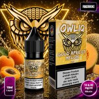 OWLIQ | Nicsalt Liquid | Gold Apricot Melon