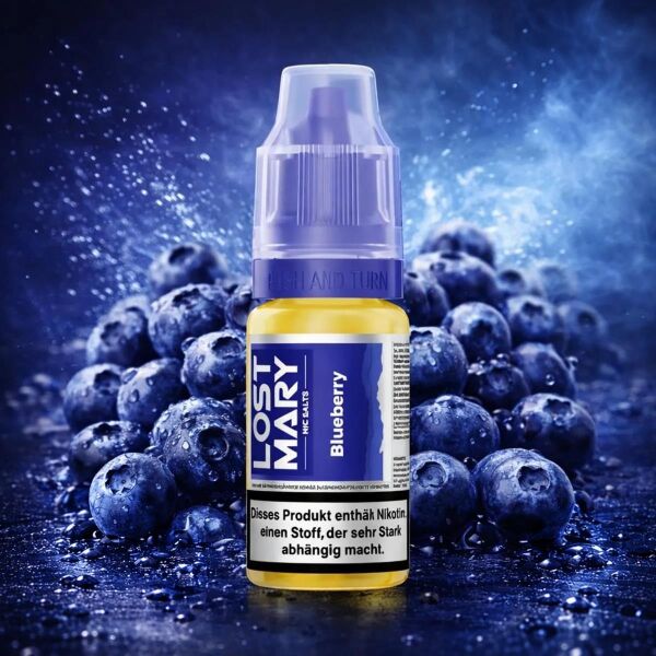 Lost Mary Nicsalt Liquid Blueberry, 10-ml-Flasche