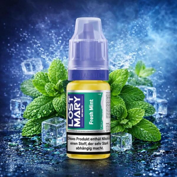 Lost Mary Nicsalt Liquid Fresh Mint, 10-ml-Flasche