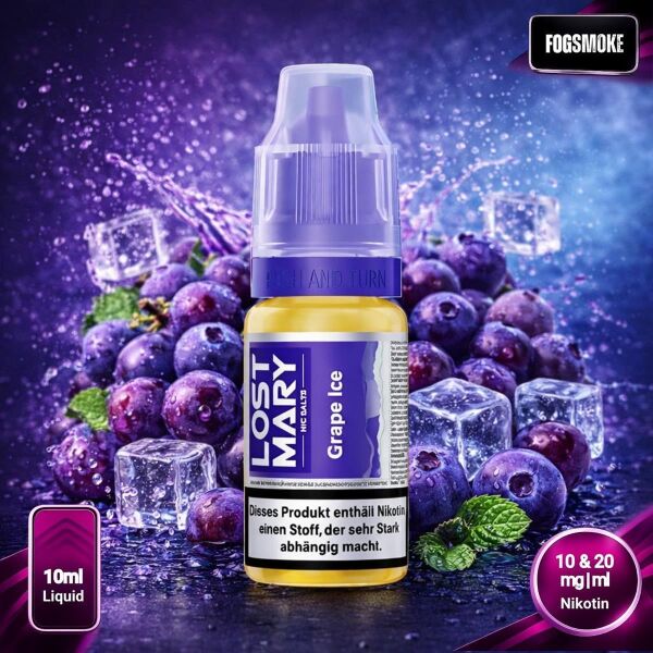 Lost Mary Nicsalt | Grape Ice