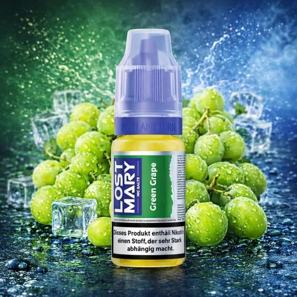 Lost Mary Nikotinsalz-Liquid – Green Grape