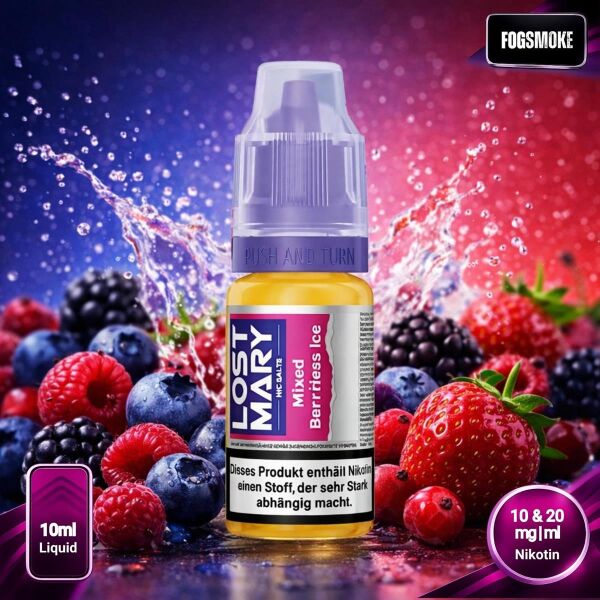 Lost Mary Nicsalt | Mixed Berries Ice
