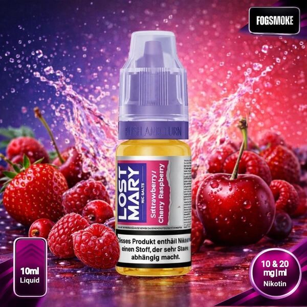 Lost Mary Nicsalt | Strawberry Cherry Raspberry