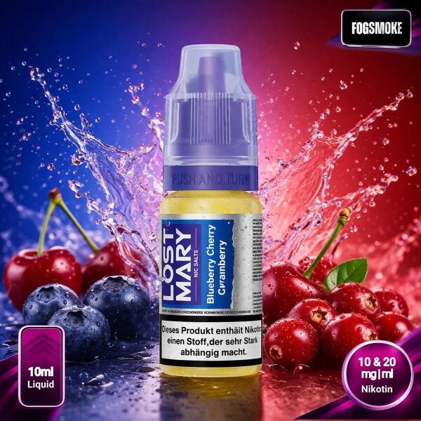 Lost Mary Nicsalt | Blueberry Cherry Cranberry