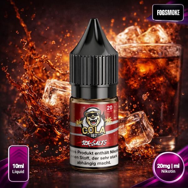 187 Strassenbande | Nicsalt Liquid | Cola 187 | 20mg/ml