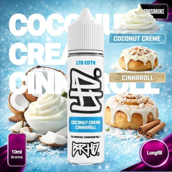 Barehead | Limited Edition | 10ml Aroma | Coconut Cream Cinnaroll