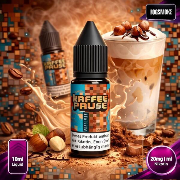 Kaffepause Nicsalt | Hazellatte | 20mg/ml