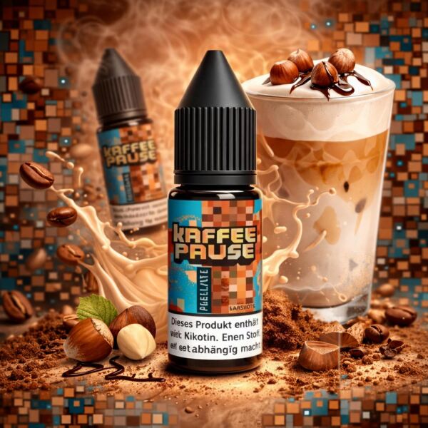 Kaffepause Nikotinsalz-Liquid – Hazellatte, 20 mg/ml