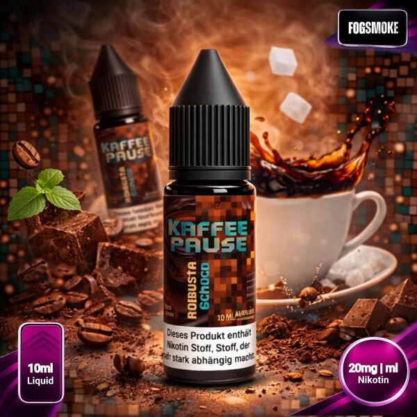 Kaffepause Nicsalt | Robusta Schoko | 20mg/ml
