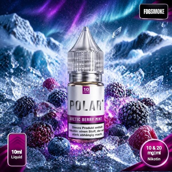 POLAR Nikotinsalz-Liquid – Arctic Berry Mint