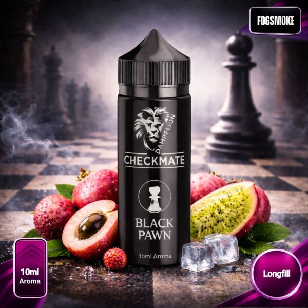 Dampflion | Checkmate | 10ml Aroma | Black Pawn