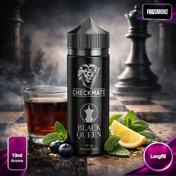 Dampflion Checkmate Aroma – Black Queen, 10 ml