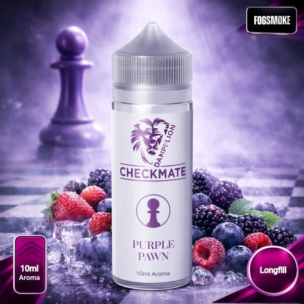 Dampflion | Checkmate | 10ml Aroma | Purple Pawn