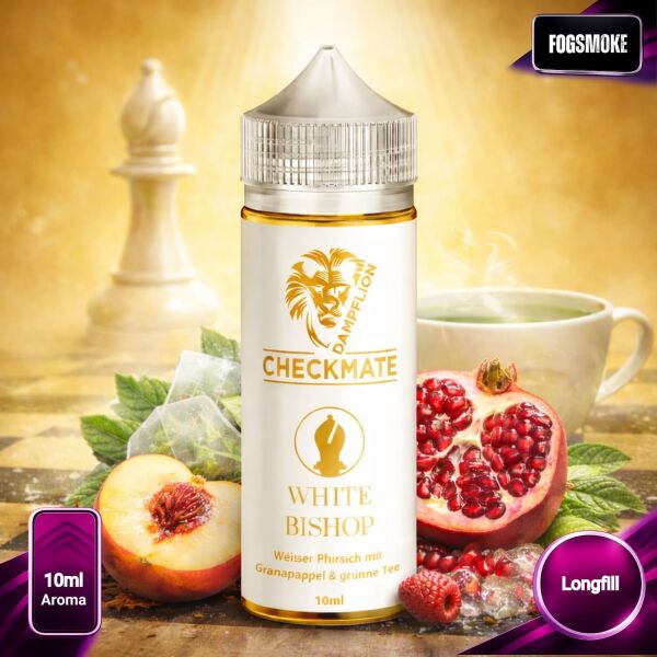Dampflion | Checkmate | 10ml Aroma | White Bishop