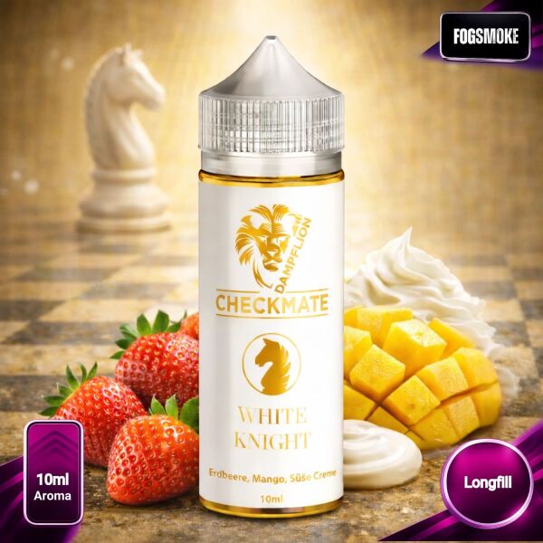 Dampflion | Checkmate | 10ml Aroma | White Knight