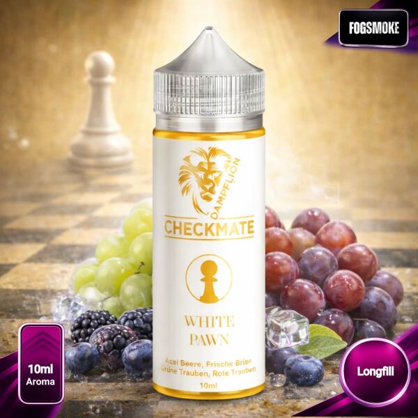 Dampflion | Checkmate | 10ml Aroma | White Pawn