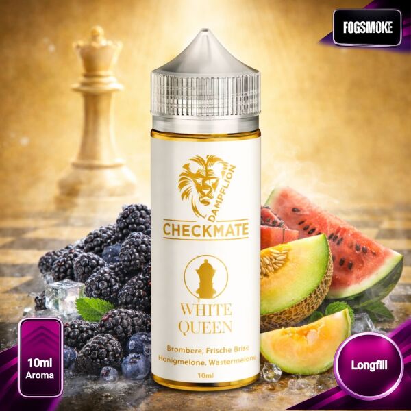 Dampflion | Checkmate | 10ml Aroma | White Queen
