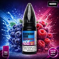 Riot BAREDTN Liquid | Blueberry Sour Raspberry