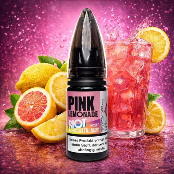 Riot BAR EDTN. Nikotinsalz-Liquid – Pink Lemonade