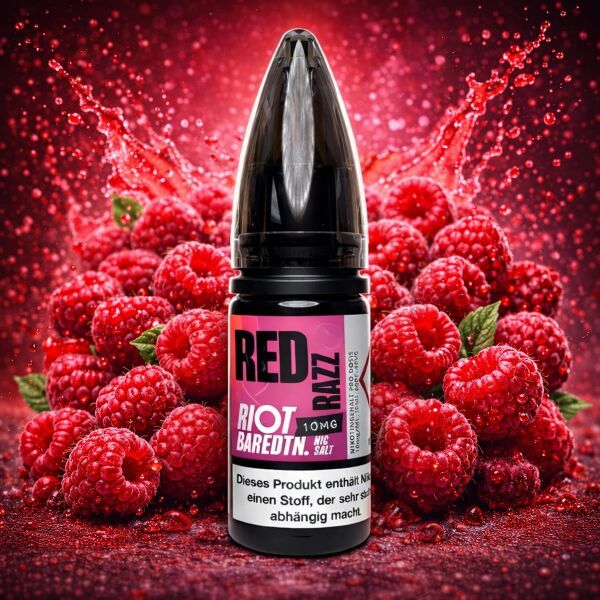 Riot BAR EDTN. Nikotinsalz-Liquid – Red Razz
