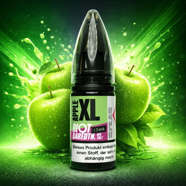 Riot BAR EDTN. Nikotinsalz-Liquid – Apple XL