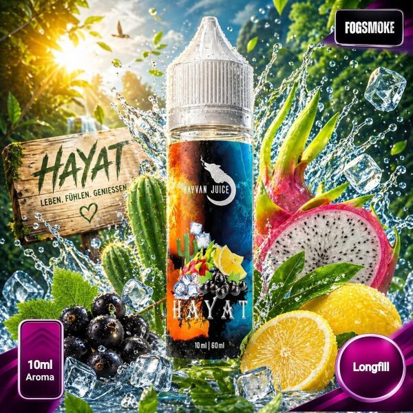 Hayvan Juice Aroma – Hayat, 10 ml
