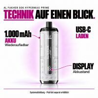 Al Fakher 50K Hypermax Prime | Akku