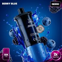 Al Fakher 50K Hypermax Prime | 2er Pod | Berry Blue