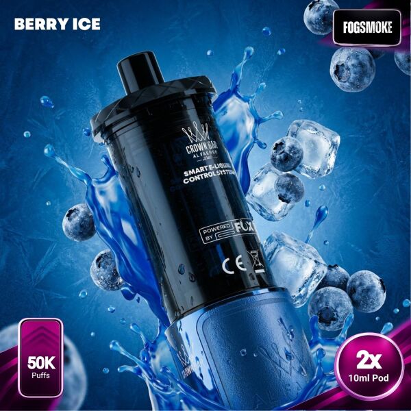 Al Fakher 50K Hypermax Prime | 2er Pod | Berry Ice