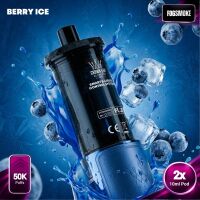 Al Fakher 50K Hypermax Prime | 2er Pod | Berry Ice