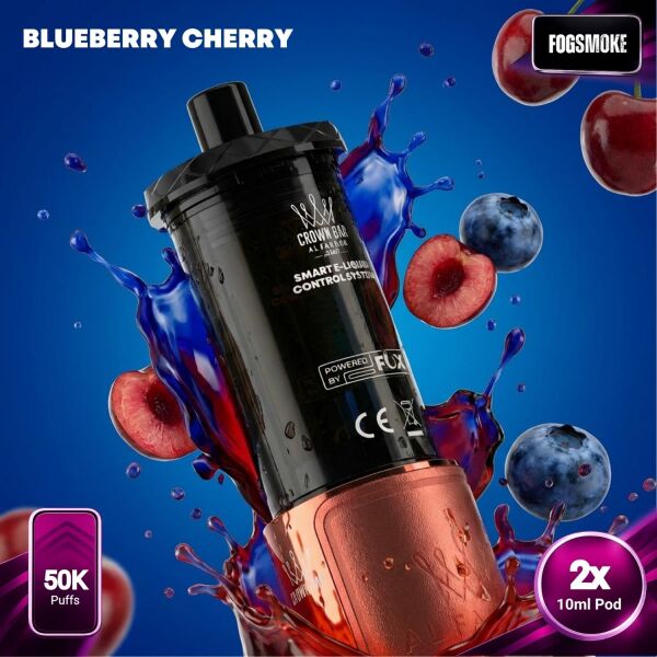 Al Fakher 50K Hypermax Prime | 2er Pod | Blueberry Cherry