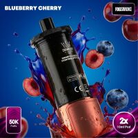 Al Fakher 50K Hypermax Prime | 2er Pod | Blueberry Cherry