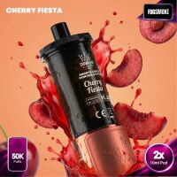 Al Fakher 50K Hypermax Prime | 2er Pod | Cherry Fiesta