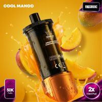 Al Fakher 50K Hypermax Prime | 2er Pod | Cool Mango