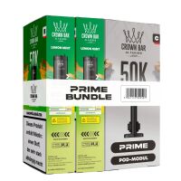 Al Fakher 50K Hypermax Prime | 2er Pod | Lemon Mint