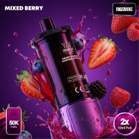 Al Fakher 50K Hypermax Prime | 2er Pod | Mixed Berry