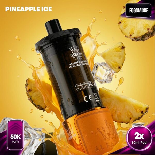 Al Fakher 50K Hypermax Prime | 2er Pod | Pineapple Ice