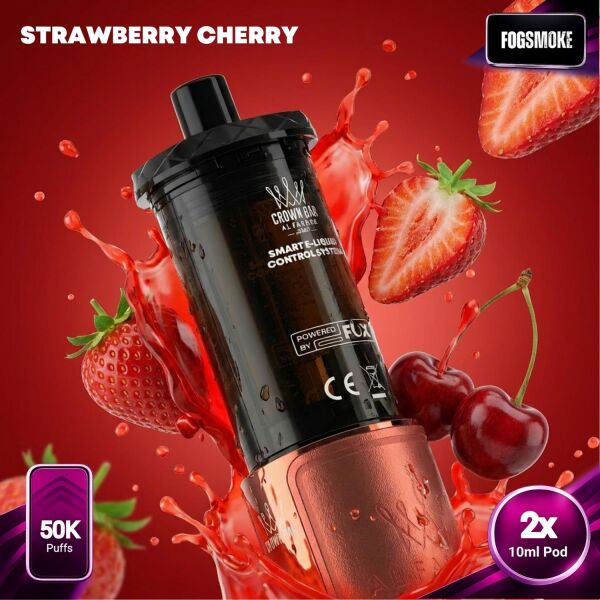 Al Fakher 50K Hypermax Prime | 2er Pod | Strawberry Cherry