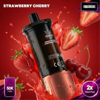 Al Fakher 50K Hypermax Prime | 2er Pod | Strawberry Cherry
