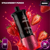 Al Fakher 50K Hypermax Prime | 2er Pod | Strawberry Punch