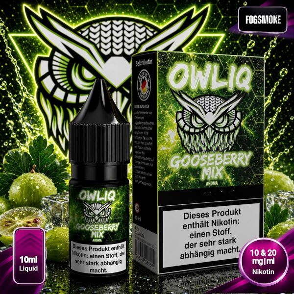 Owliq Liquid | Gooseberry Mix