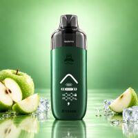 Arcbear Pro 15000 Kit: Akku Green mit Pod Apple Ice