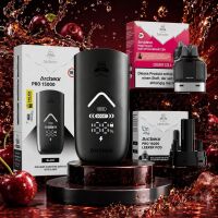 Arcbear by Flerbar Pod-Kit – Akku Black + Pod Cherry Ice
