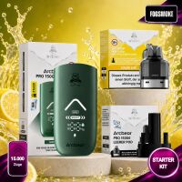 Arcbear by Flerbar | Starterkit | Akku Green + Pod Lemon...