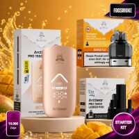 Arcbear by Flerbar | Starterkit | Akku Gold + Pod Mango Fizz