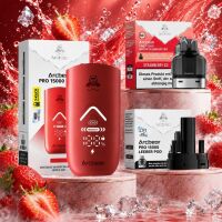Arcbear by Flerbar Pod-Kit – Akku Red + Pod Strawberry Ice
