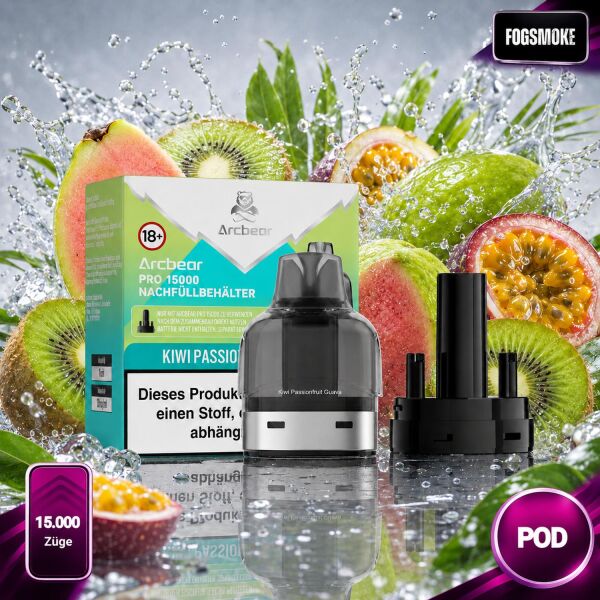 Arcbear by Flerbar | Pod | Kiwi Passionfruit Guava
