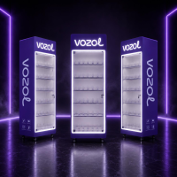 VOZOL | Point of Sale | Verkaufsvitrine mit LED und...
